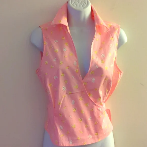Lilly Pulitzer wrap top - Picture 1 of 5